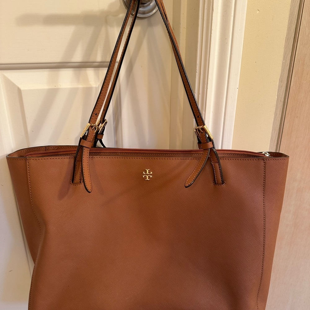 Tory Burch Tan Leather Tote